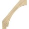 Ekena Millwork 4"W x 22"D x 26"H Imperial Rough Sawn Knee Brace, Douglas Fir BRC04X22X26IMP00RDF - alternate 3
